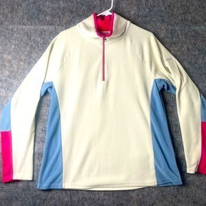 Columbia Women's XL Glacial IV Half Zip Fleece Sweatshirt Classic Fit